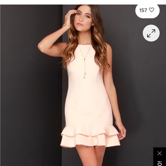 Keepsake Borderline black mini dress flared bottom XS - Picture 3 of 11